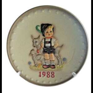 1988 M.J. HUMMEL 18th ANNUAL EDITION PLATE Goebel W Germany Vtg Hum 284